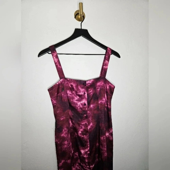 Cinq a Sept Tie Dye Alexa Dress in Multi Fig Size 0 NWT - Picture 3 of 6